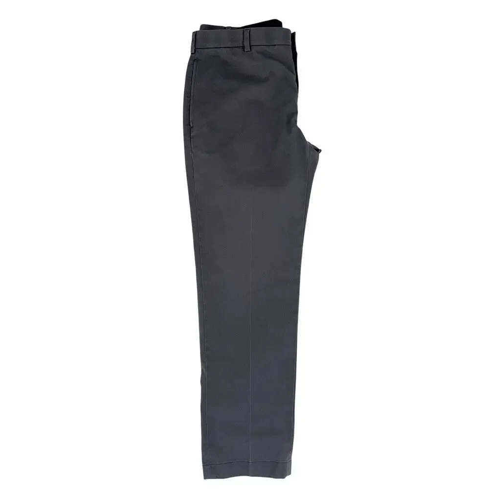 Brooks Brothers Men's Pants Advantage Chino Clark Gray/Taupe 38x31 Slacks Preppy